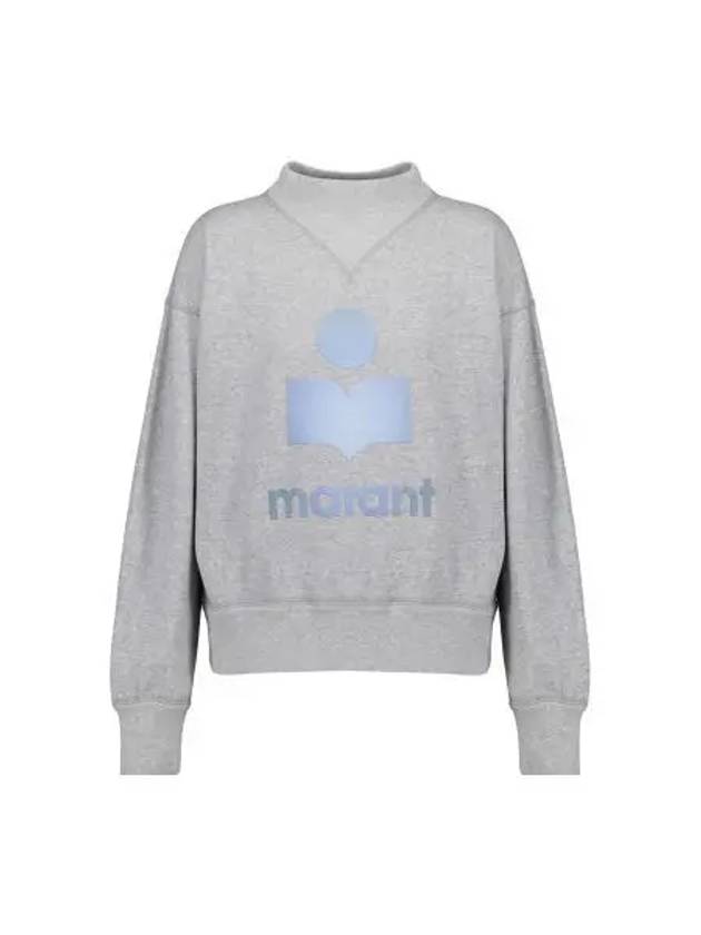 Moby Logo SW0003FA A3M56E 02GY Brushed Lining Women's Sweatshirt 999474 - ISABEL MARANT - BALAAN 1