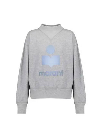 Moby Logo SW0003FA A3M56E 02GY Brushed Lining Women's Sweatshirt 999474 - ISABEL MARANT - BALAAN 1