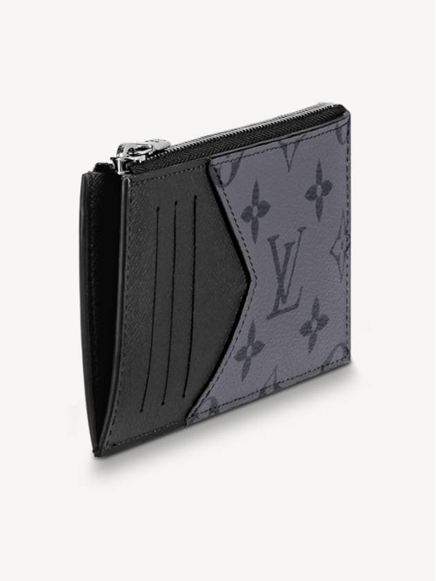 Monogram Coin Holder Card Wallet Grey - LOUIS VUITTON - BALAAN 3