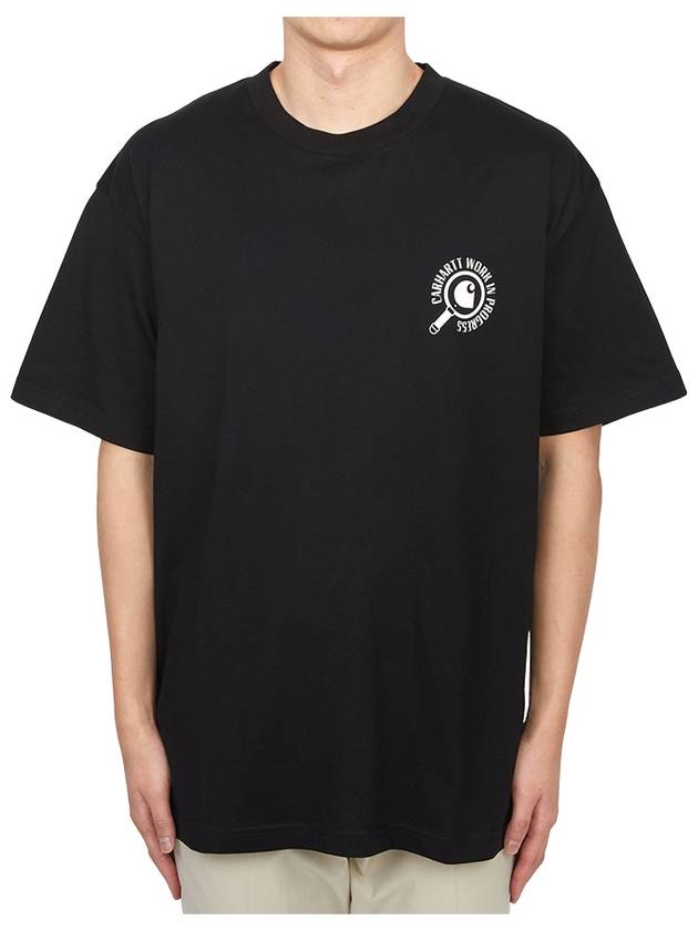 Inspector Short Sleeve T-Shirt Black - CARHARTT WIP - BALAAN 2