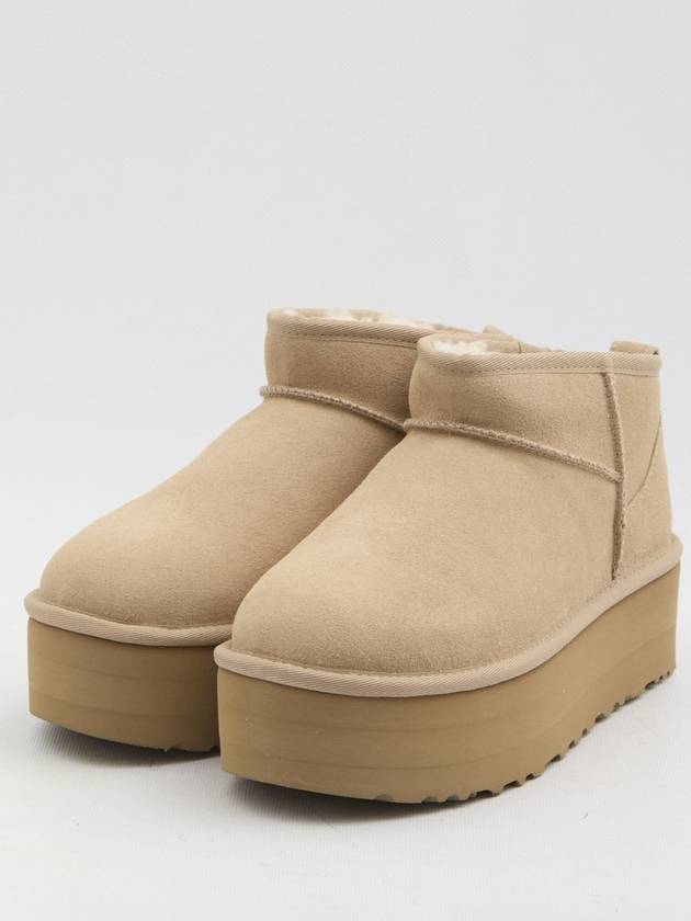 Classic Ultra Mini Platform Winter Boots Sand - UGG - BALAAN 3