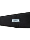 Triangle Logo Hairband Black - PRADA - BALAAN 6