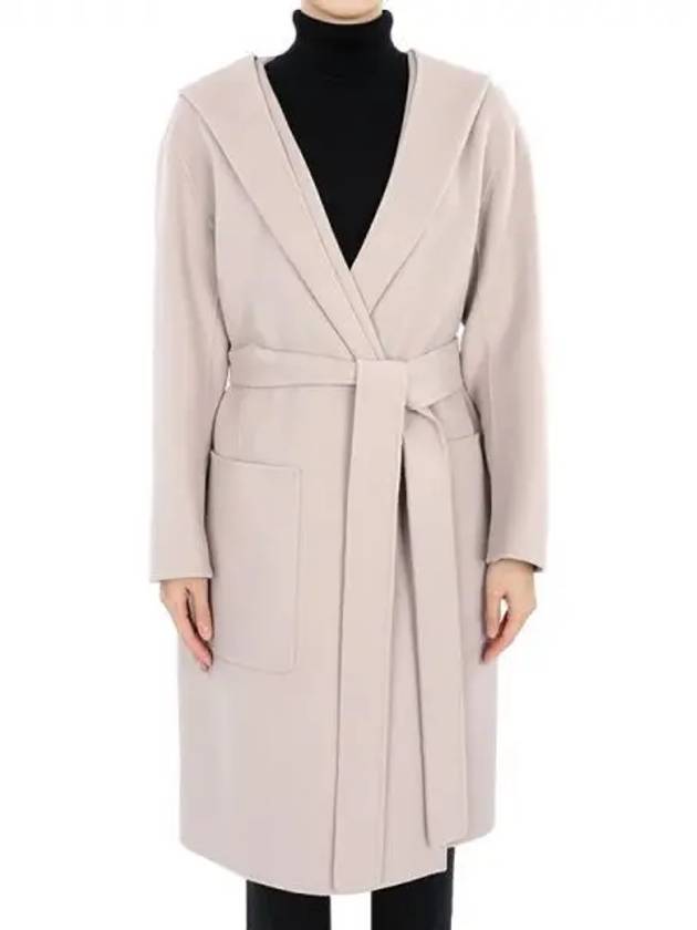 Women s PRISCILLA Belted Wool Coat Dark Pink 2419011071600 700 064 270363 1101688 - MAX MARA - BALAAN 1