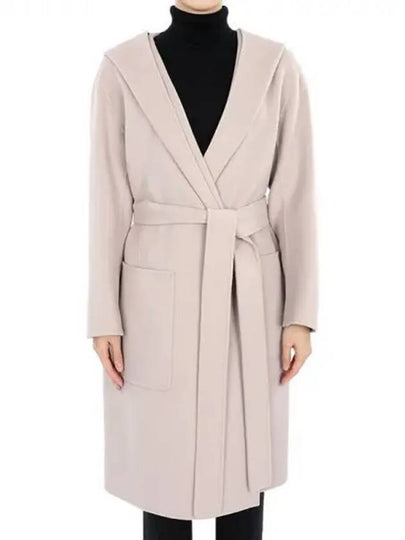 Women s PRISCILLA Belted Wool Coat Dark Pink 2419011071600 700 064 271958 1101688 - MAX MARA - BALAAN 1