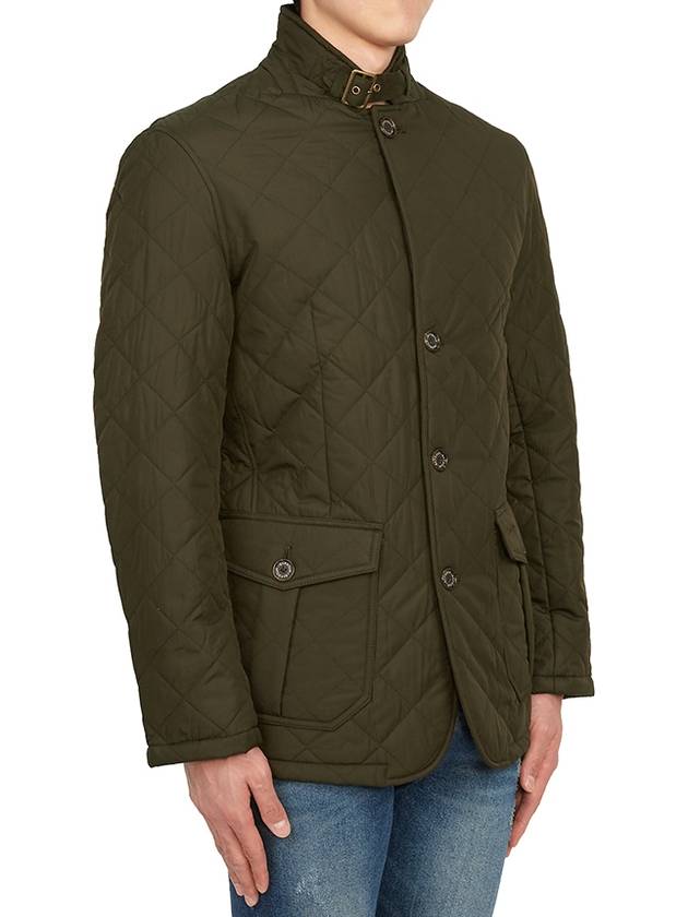 Men's Lutz Quilted Padding Brown - BARBOUR - BALAAN 7