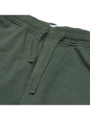 Cotton Fleece Cargo Bermuda Shorts Musk Green - STONE ISLAND - BALAAN 4