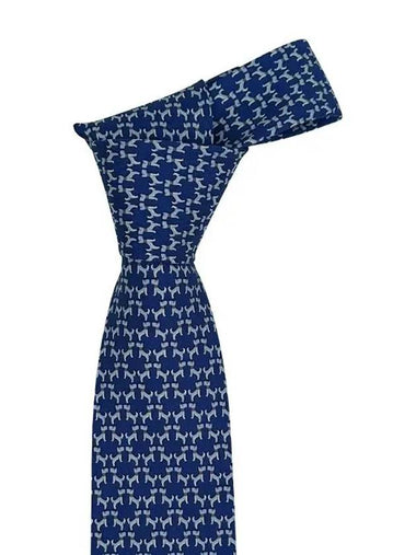 Ferragamo tie 350487 0749622 F BLUETTE - SALVATORE FERRAGAMO - BALAAN 1