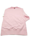 Classic sweatshirt 4 bar stripe pink MJT021H 00535 680 - THOM BROWNE - BALAAN 2