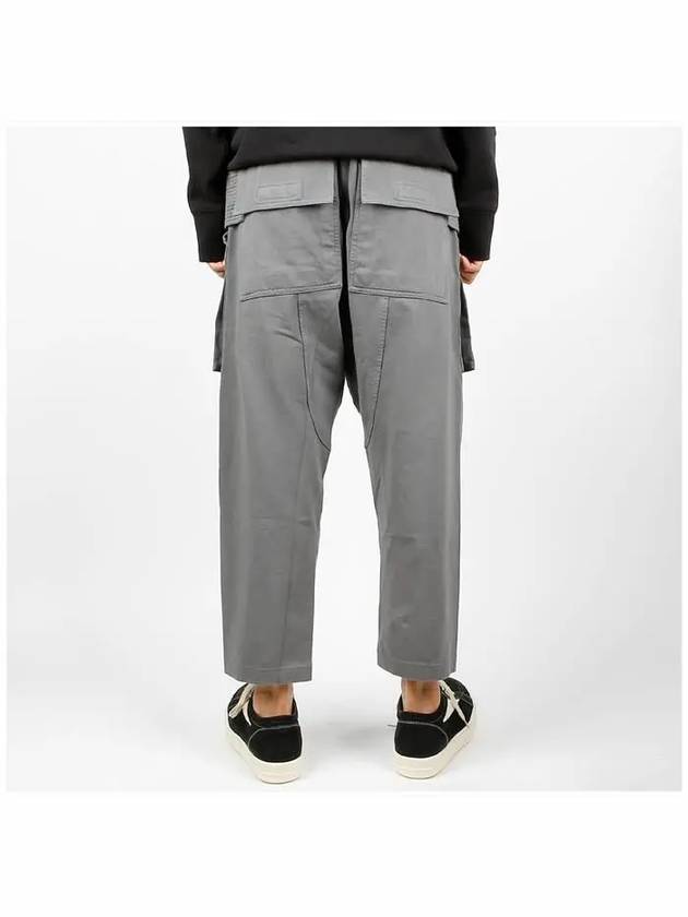 DU02D2371 RIG 88 Dark Shadow Porterville Creech Drawstring Jersey Pants - RICK OWENS - BALAAN 4