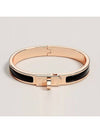 Mini Clic Kelly Bracelet Gold Black - HERMES - BALAAN 2