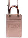 logo sunshine mini bag pink - FENDI - BALAAN.