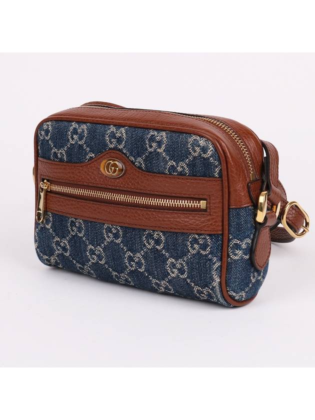 GG Ophidia denim mini cross bag 517350 - GUCCI - BALAAN 3