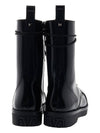 Camden Brushed Leather Worker Boots Black - VALENTINO - BALAAN 5