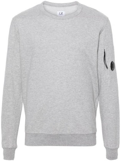 Light Fleece Sweatshirt Grey - CP COMPANY - BALAAN 2