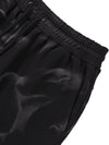 Mugung Bleached Washed Cotton Shorts Black - ULKIN - BALAAN 4