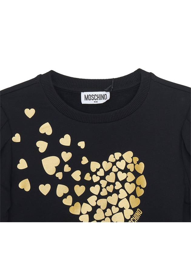 Kids brushed sweatshirt HDF05X LDA16 60100 Adults can wear - MOSCHINO - BALAAN 3