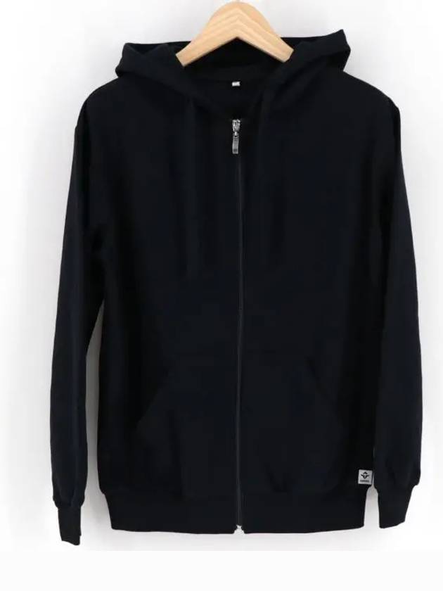 Therapy Men s Hooded Zip Up Long Sleeve T Shirt Navy - SUPENER - BALAAN 1