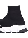 Speed Trainer  High Top Sneakers Black White - BALENCIAGA - BALAAN 7