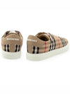 Vintage Check Low Top Sneakers Beige - BURBERRY - BALAAN 4