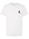 Zafferh Logo Print Short Sleeve T-Shirt White - ISABEL MARANT - BALAAN 2