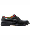 Men's Leather Lace-Up Derby Black - GUCCI - BALAAN 2