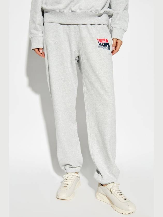 Sporty & Rich Sweatpants With Logo, Unisex, Grey - SPORTY & RICH - BALAAN 3