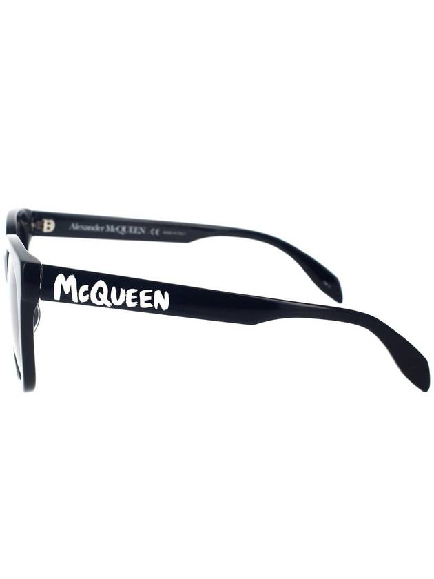 Eyewear Square Acetate Sunglasses Black - ALEXANDER MCQUEEN - BALAAN 4