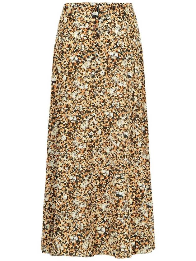 Isabel Marant 'Sakura' Multicoloured Silk Skirt - ISABEL MARANT - BALAAN 3