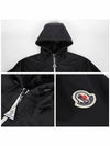 Clapier Zip Up Hoodie Black - MONCLER - BALAAN 6