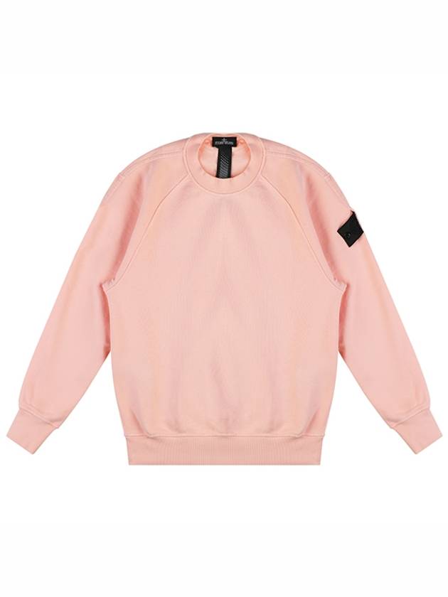 Shadow Project Logo Crew Neck Cotton Sweatshirt Pink - STONE ISLAND - BALAAN 2