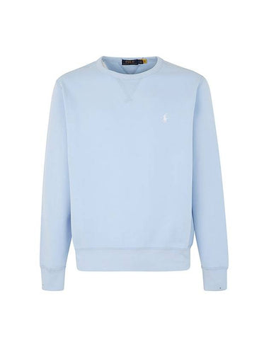 Embroidered Logo Pony Crew Neck Sweatshirt Elite Blue - POLO RALPH LAUREN - BALAAN 1