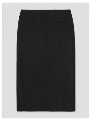 Women s Oxford Shirt Wool Pocket Straight Fit Skirt Black Domestic Product GM0024030546860 - THEORY - BALAAN 1