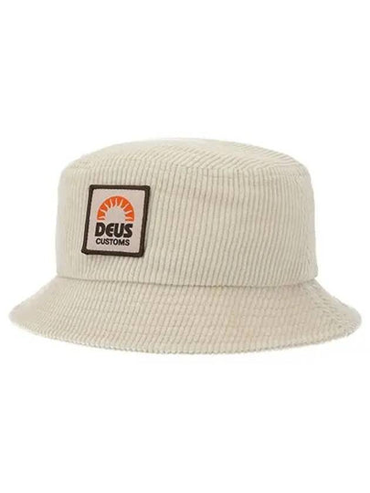 DMF247705 DWH CARMEL camel corduroy bucket hat - DEUS EX MACHINA - BALAAN 2