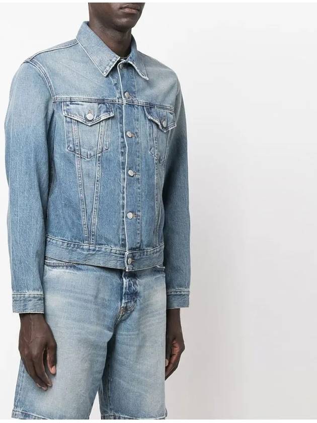 1998 Watermark Classic Denim Jacket Mid Blue - ACNE STUDIOS - BALAAN 3