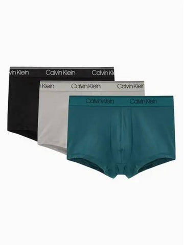 Underwear Men s Micro Stretch Low Rise Trunks 3PK NB2569PSB - CALVIN KLEIN - BALAAN 1