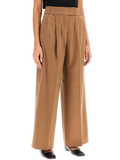 wide flannel trousers for comfortable - S MAX MARA - BALAAN 2