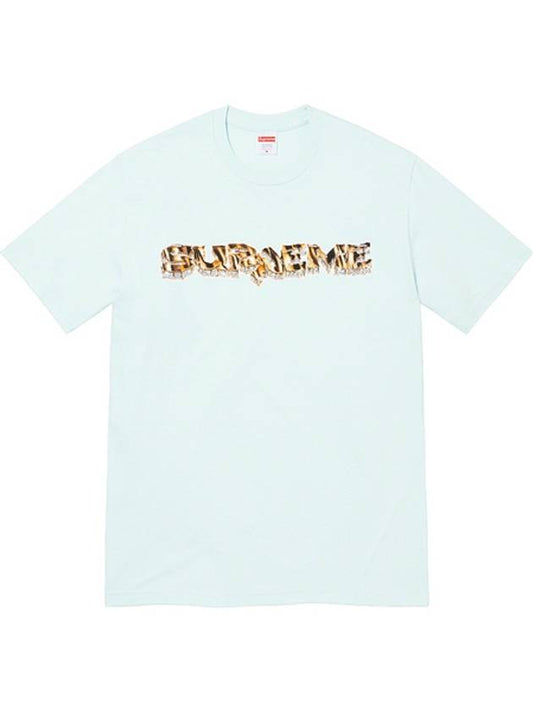 Diamond Tee Pale Blue DIAMOND TEE - SUPREME - BALAAN 1