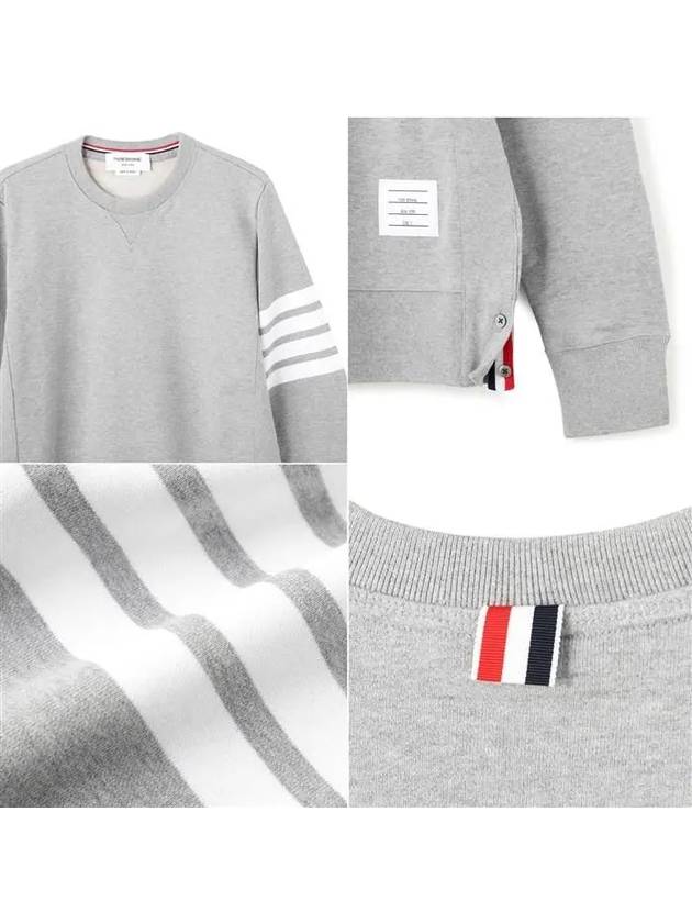 4 Bar Loopback Jersey Sweatshirt Navy - THOM BROWNE - BALAAN 7