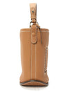 Pin Mini Leather Bucket Bag Vegetal Ivory - DELVAUX - BALAAN 4