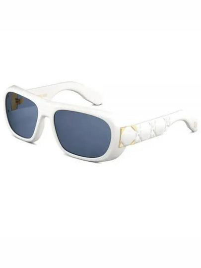 24 LADYS1IXR 95B0 White Square Sunglasses - DIOR - BALAAN 2