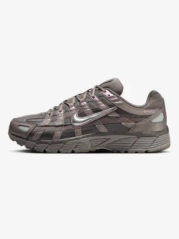 P 6000 Metallic Low Top Sneakers Cave Stone - NIKE - BALAAN 2