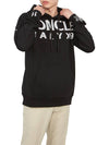 Logo Print Hoodie Black - MONCLER - BALAAN 6