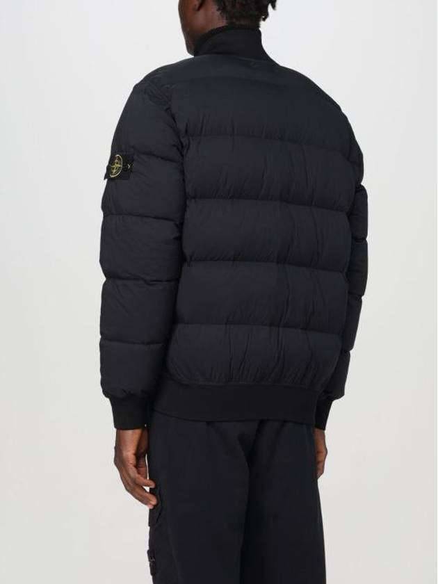 Wappen Logo Bomber Padding Black - STONE ISLAND - BALAAN 4