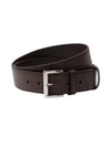 Saffiano Leather Belt Brown - PRADA - BALAAN 2