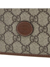 GG Supreme Interlocking Half Wallet Brown - GUCCI - BALAAN 7