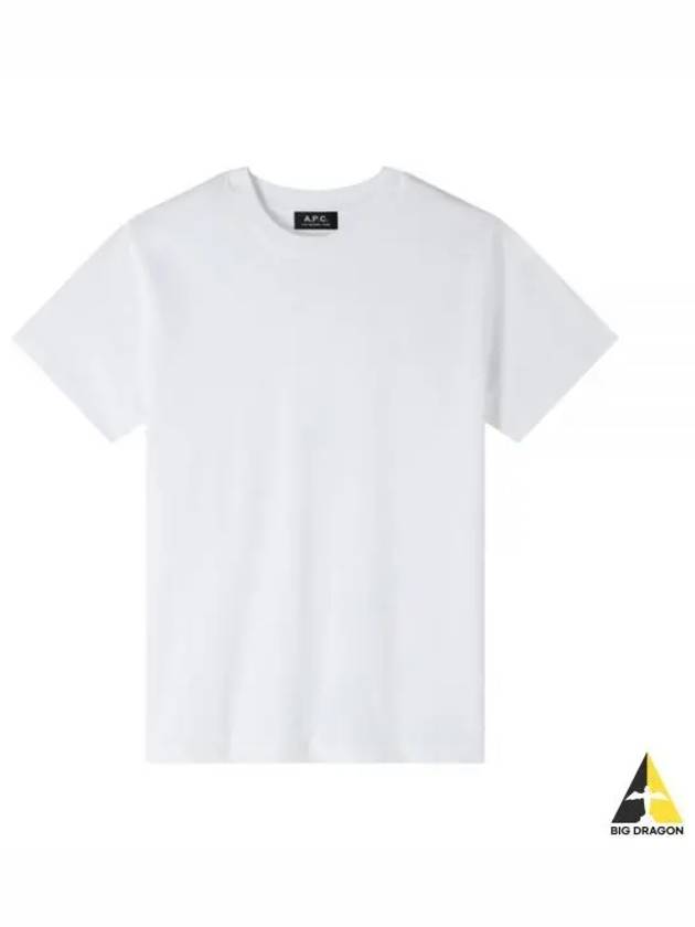 Standard Brode Logo Short Sleeve T-Shirt White - A.P.C. - BALAAN 2