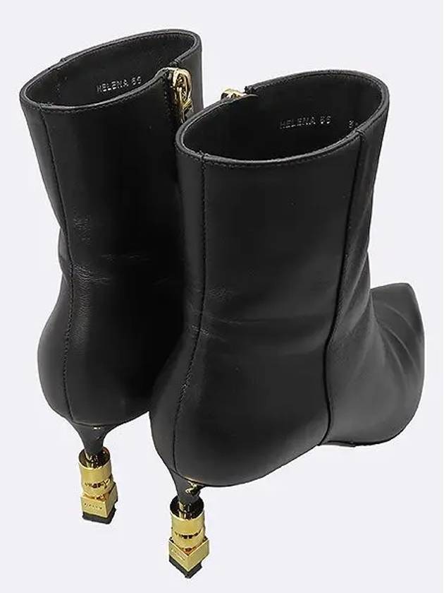 BA2D7 Black color HELENA 65 ankle boots 250MM - BALLY - BALAAN 6