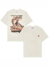 Seoul Back Logo Mountain Graphic Short Sleeve T-Shirt White - WOOYOUNGMI - BALAAN 2