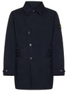 David TC Logo Patch Jacket Navy - STONE ISLAND - BALAAN 1