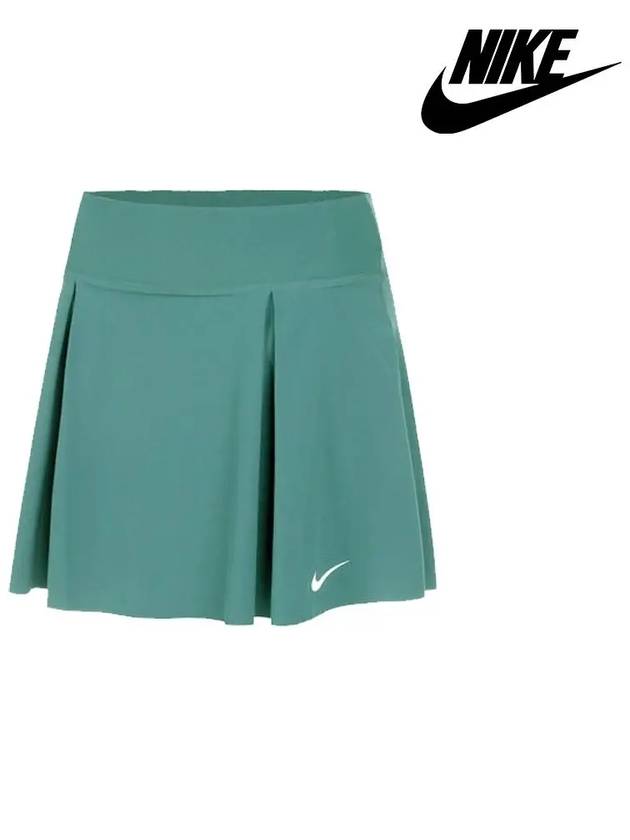 Women s Dri Fit Advantage Tennis Skirt Green DX1132 361 - NIKE - BALAAN 1